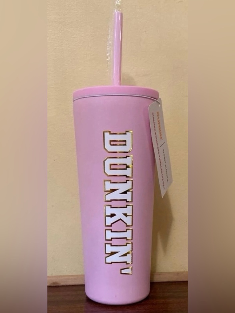 Dunkin Donuts x Stoney Clover Insulated Pink Tumbler